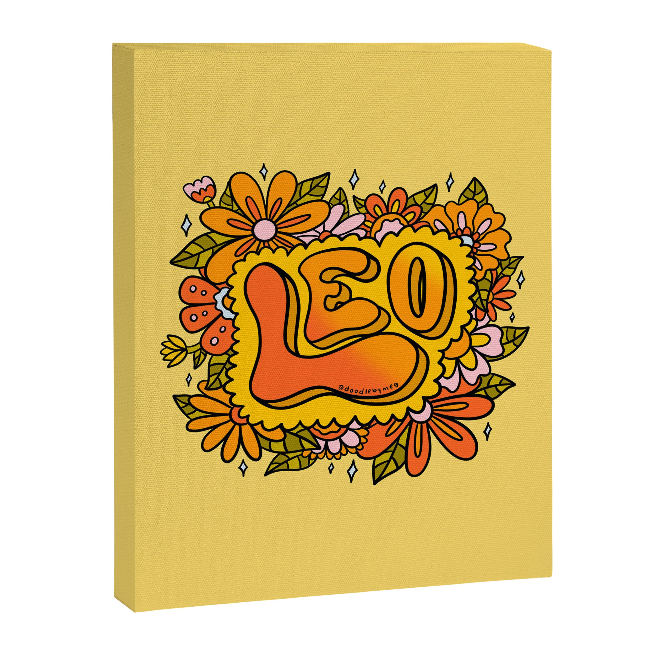 Leo Flowers Canvas Print Gallery Image 8