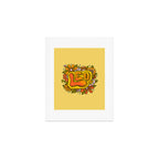 Leo Flowers Art Print Gallery Image 1