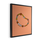 Leo Friendship Bracelet Framed Canvas Print Gallery Image 2