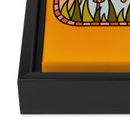 Leo Garden Framed Canvas Print Gallery Image 3