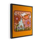 Leo Garden Framed Canvas Print Gallery Image 2