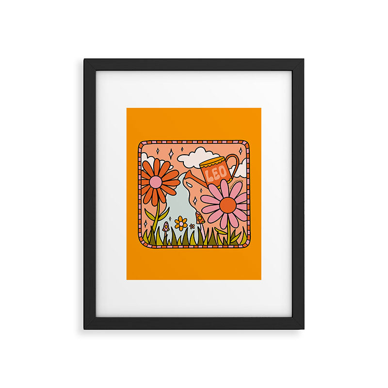 Leo Garden Framed Art Print Gallery Image 6