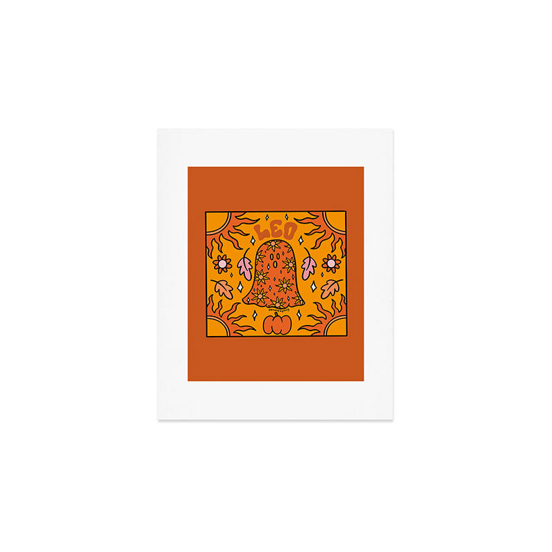 Leo Ghost Art Print Gallery Image 1