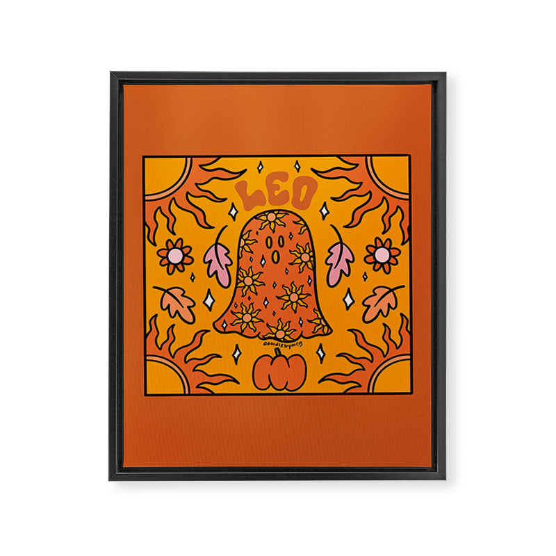 Leo Ghost Framed Canvas Print Gallery Image 8