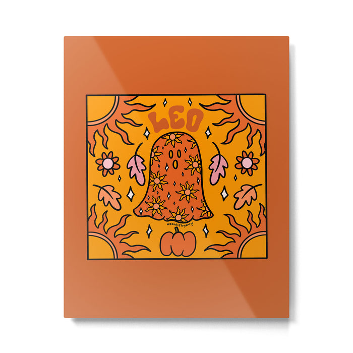 Leo Ghost Metal Print Gallery Image 1