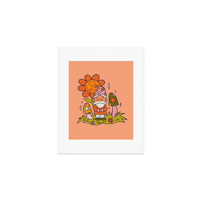 Leo Gnome Art Print Gallery Image 1