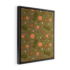 Leo Grapefruit Print Framed Canvas Print Gallery Image 2