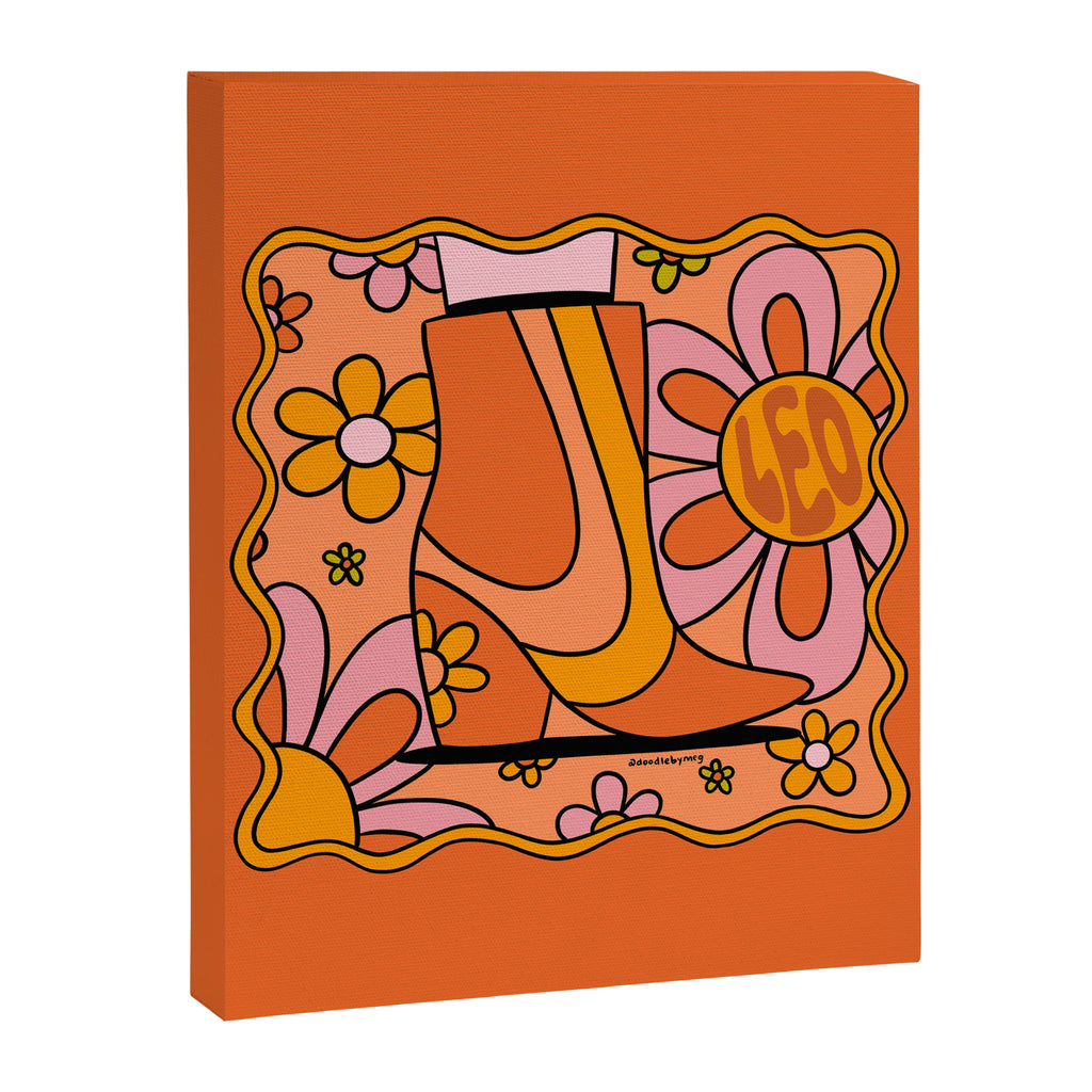 Leo Groovy Canvas Print Gallery Image 8