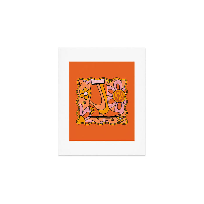 Leo Groovy Art Print Gallery Image 1