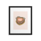 Leo Heart Cake Framed Art Print Gallery Image 6