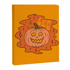 Leo Jack O Lantern Canvas Print Gallery Image 8