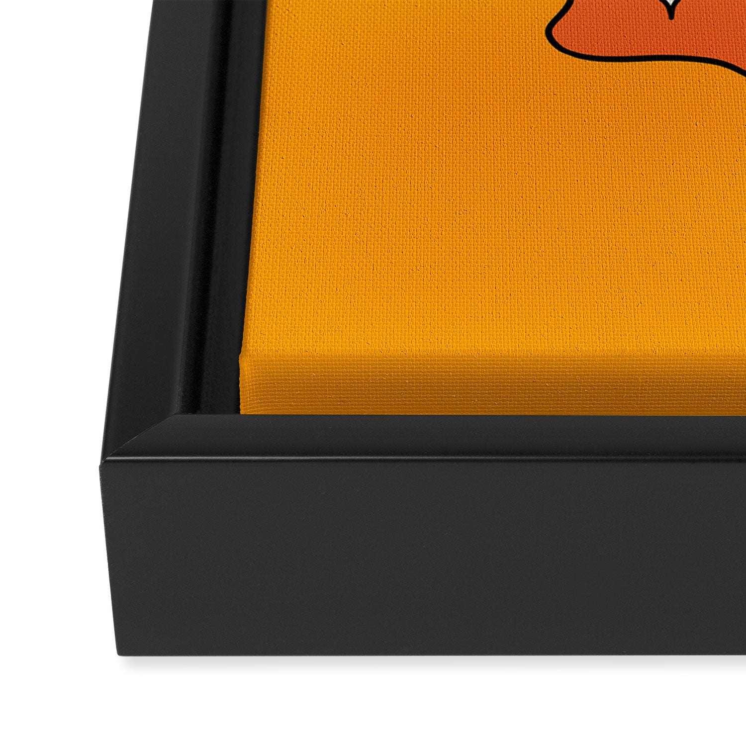 Leo Jack O Lantern Framed Canvas Print Gallery Image 3