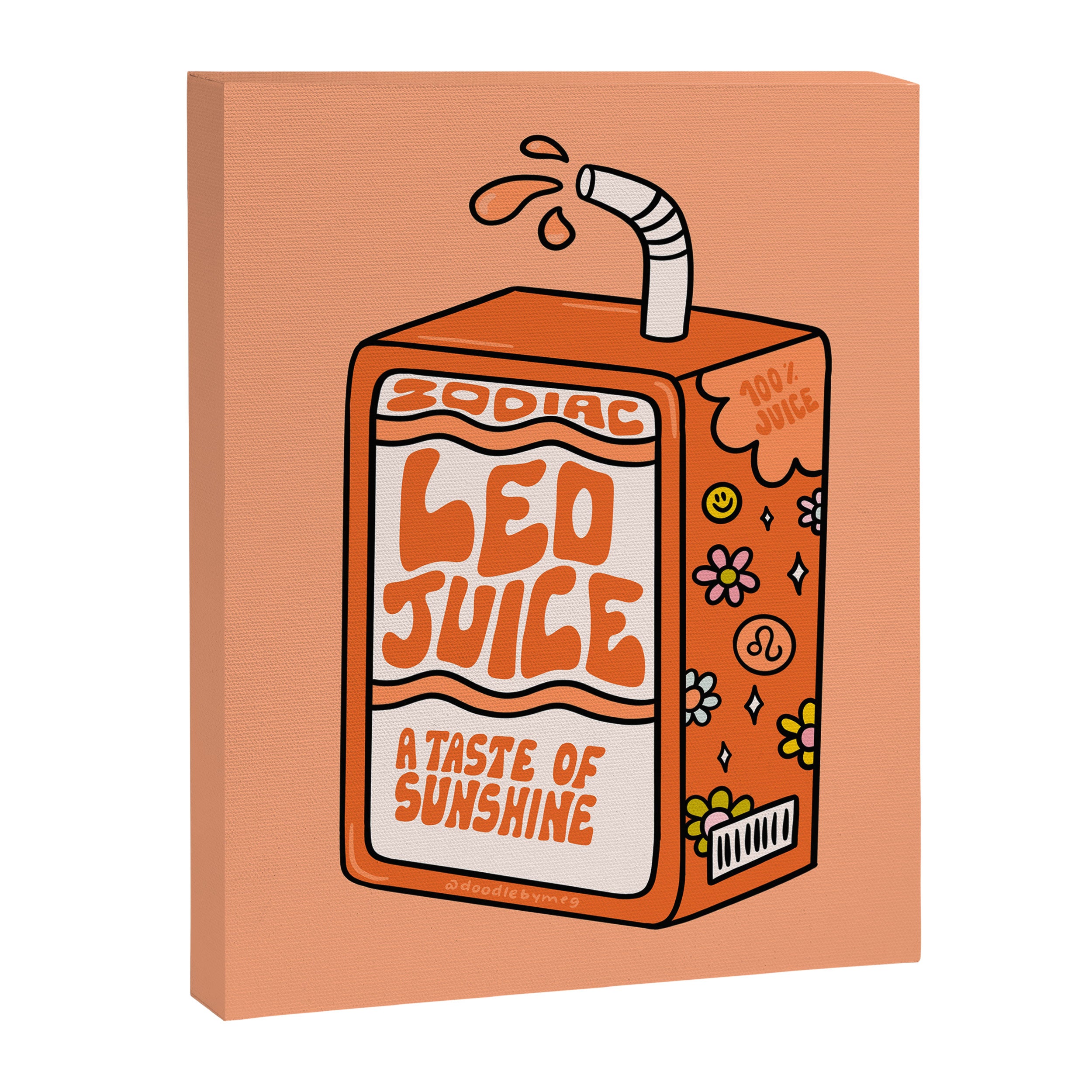 Leo Juice Box Canvas Print Gallery Image 8