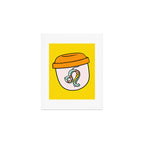 Leo Keychain Art Print Gallery Image 1