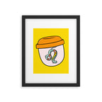 Leo Keychain Framed Art Print Gallery Image 6