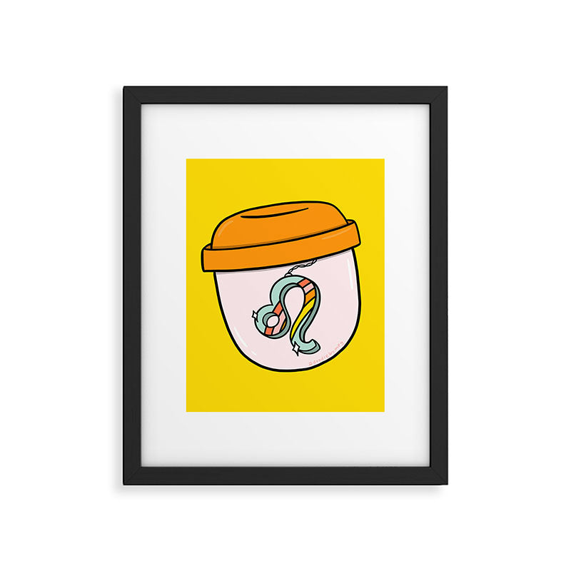 Leo Keychain Framed Art Print Gallery Image 6