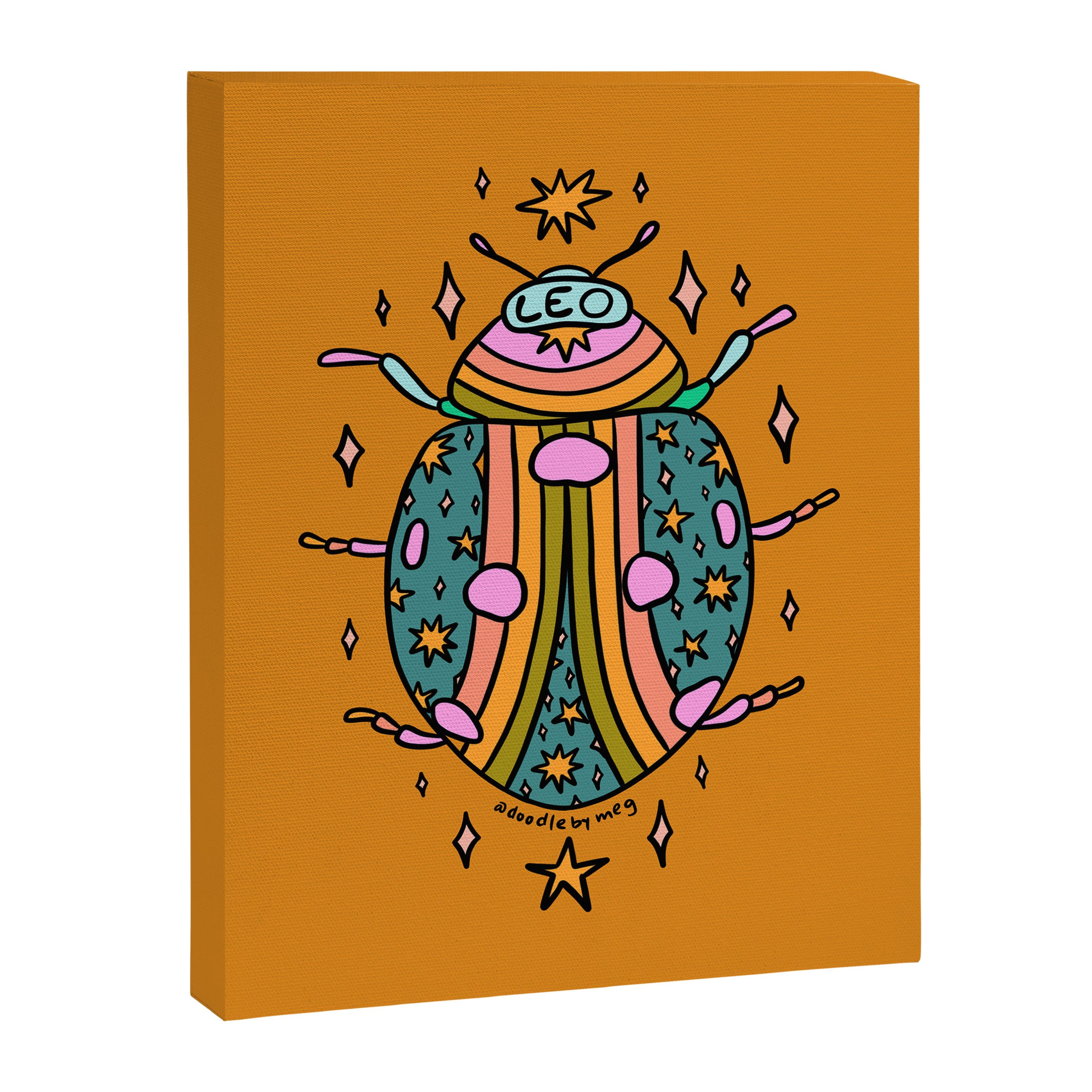 Leo Ladybug Canvas Print Gallery Image 8