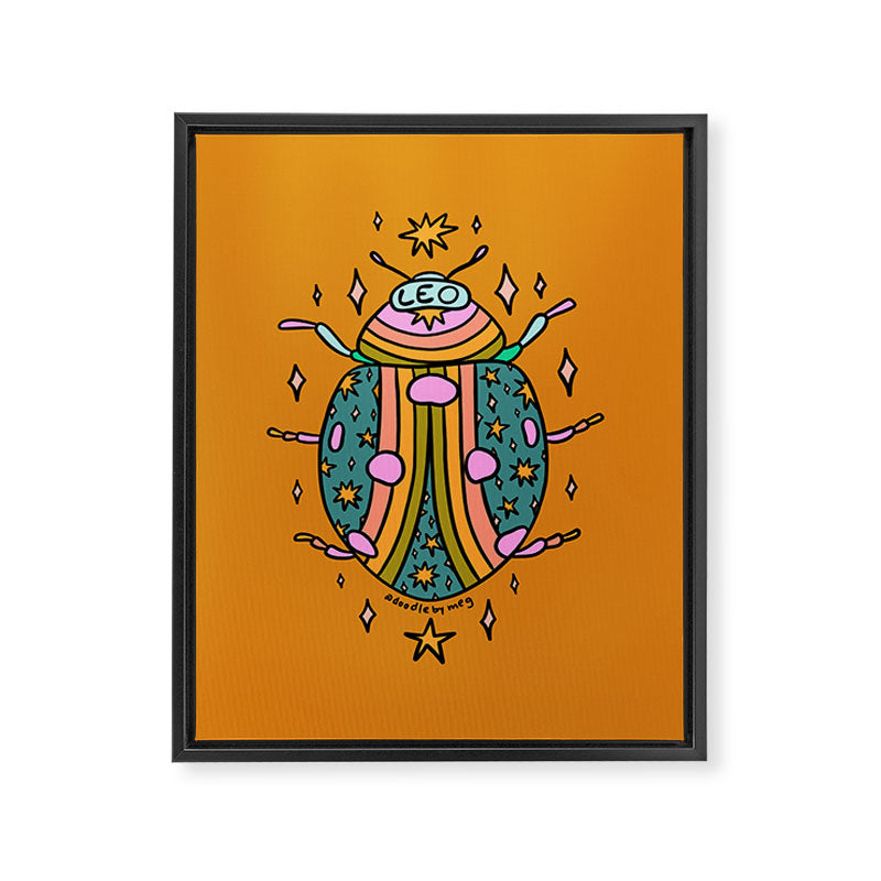 Leo Ladybug Framed Canvas Print Gallery Image 8