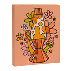 Leo Lava Lamp Canvas Print Gallery Image 8