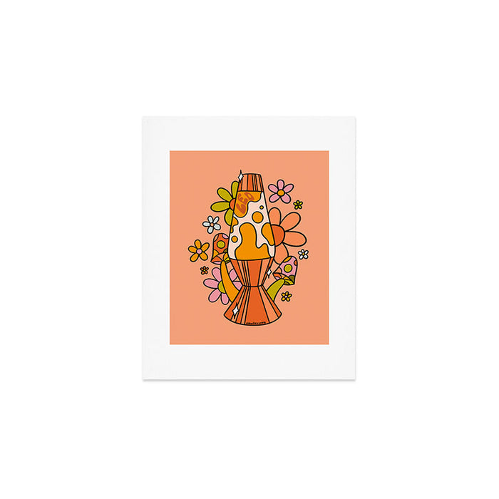 Leo Lava Lamp Art Print Gallery Image 1
