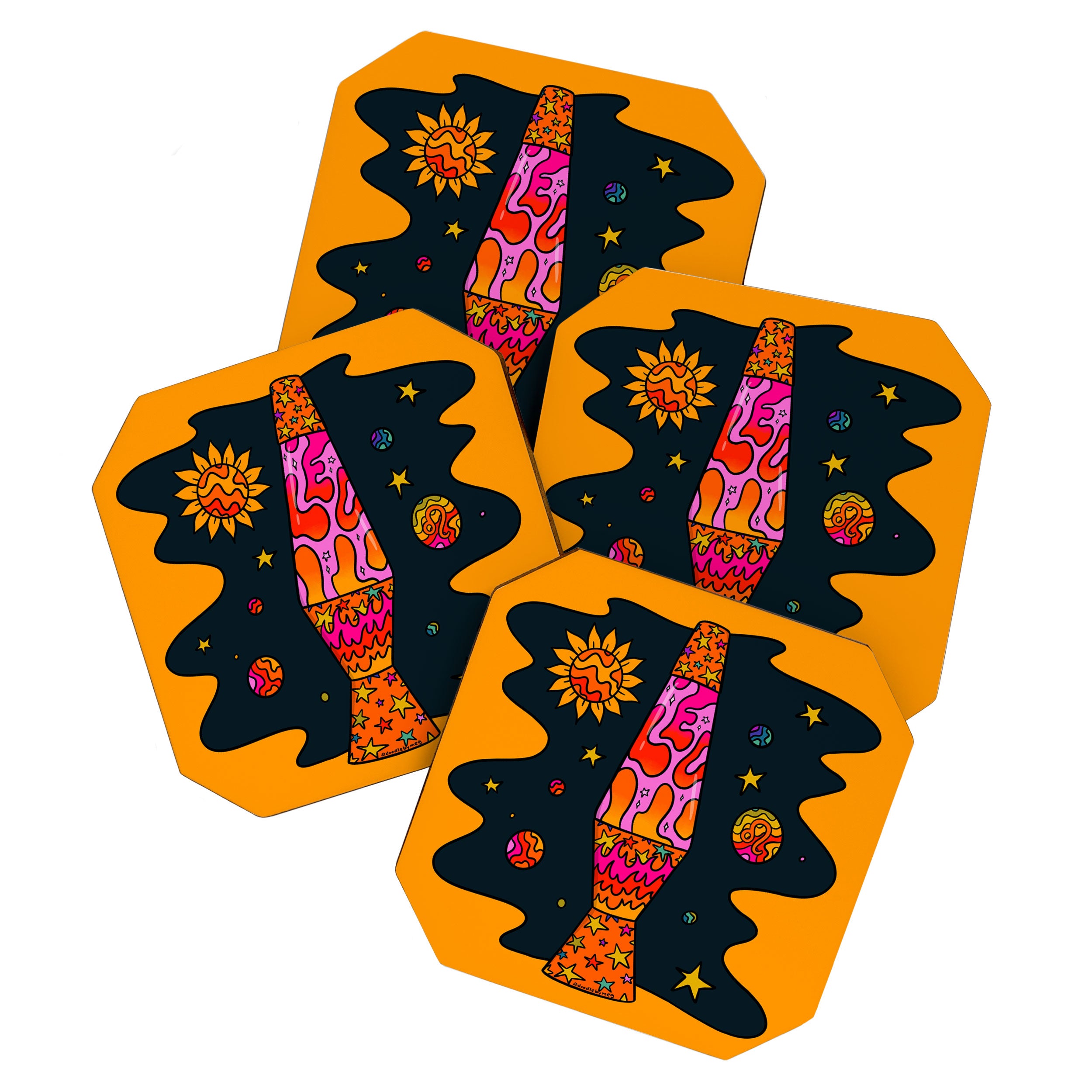 Leo Lava Lamp Coaster Gallery Image 1