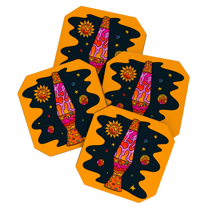 Leo Lava Lamp Coaster Gallery Image 1