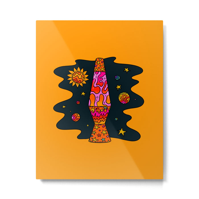 Leo Lava Lamp Metal Print Gallery Image 1