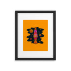 Leo Lava Lamp Framed Art Print Gallery Image 6