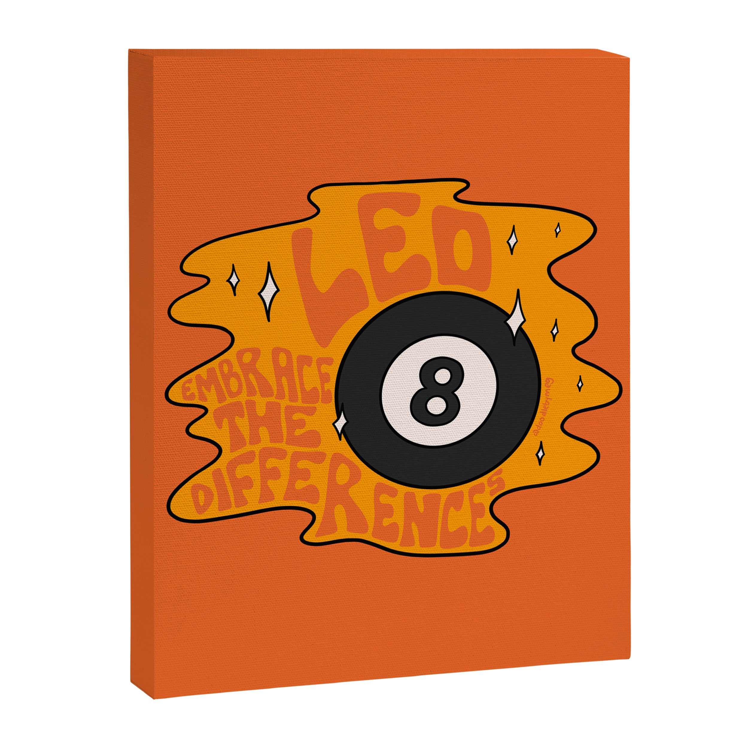 Leo Magic 8 Ball Canvas Print Gallery Image 8