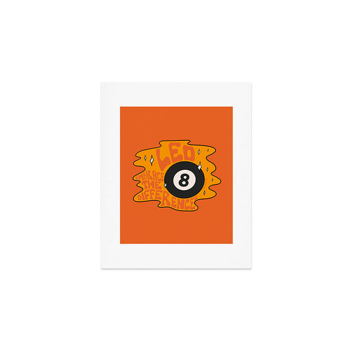 Leo Magic 8 Ball Art Print Gallery Image 1