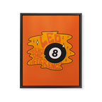 Leo Magic 8 Ball Framed Canvas Print Gallery Image 8