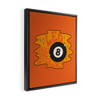 Leo Magic 8 Ball Framed Canvas Print Gallery Image 2