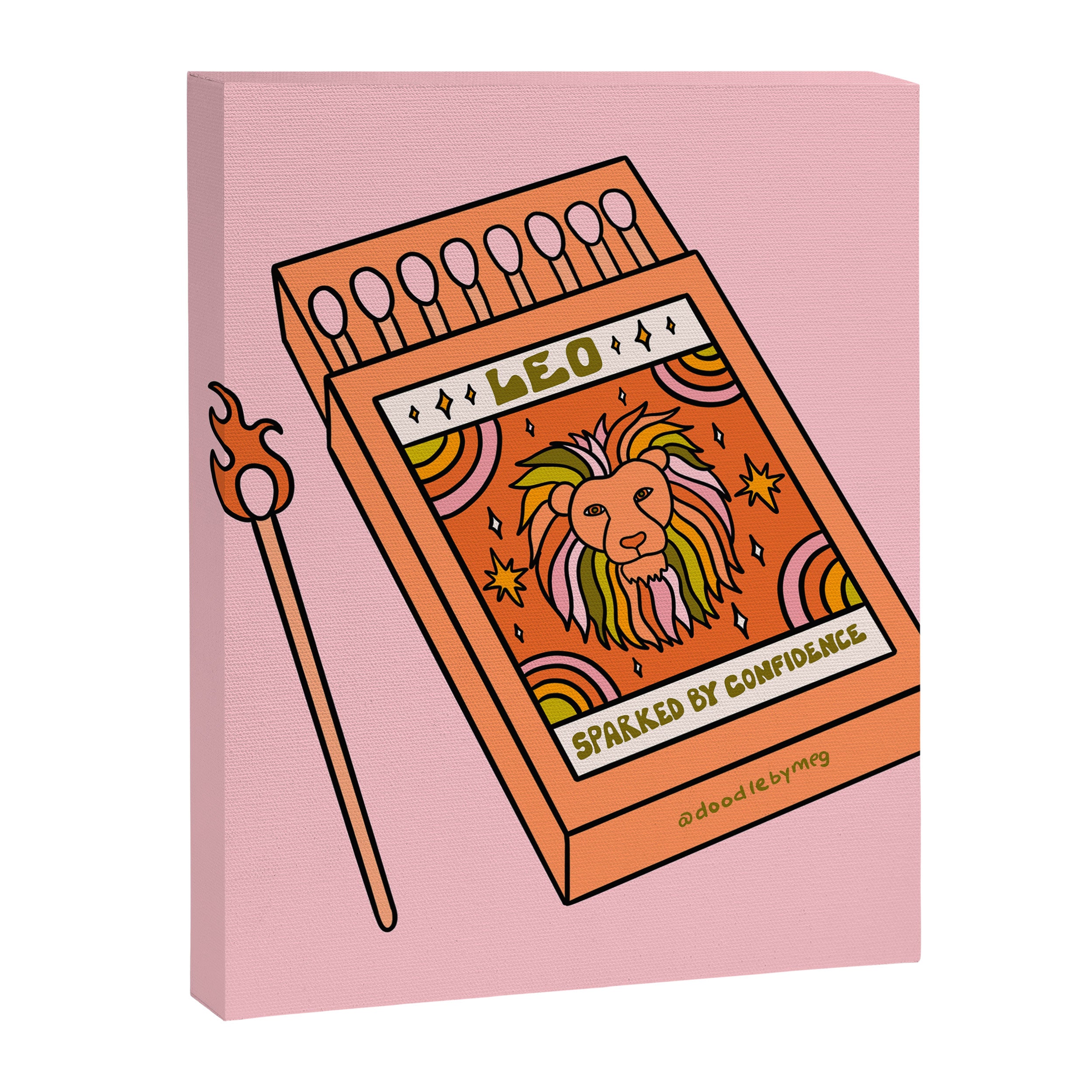 Leo Matchbox Canvas Print Gallery Image 8