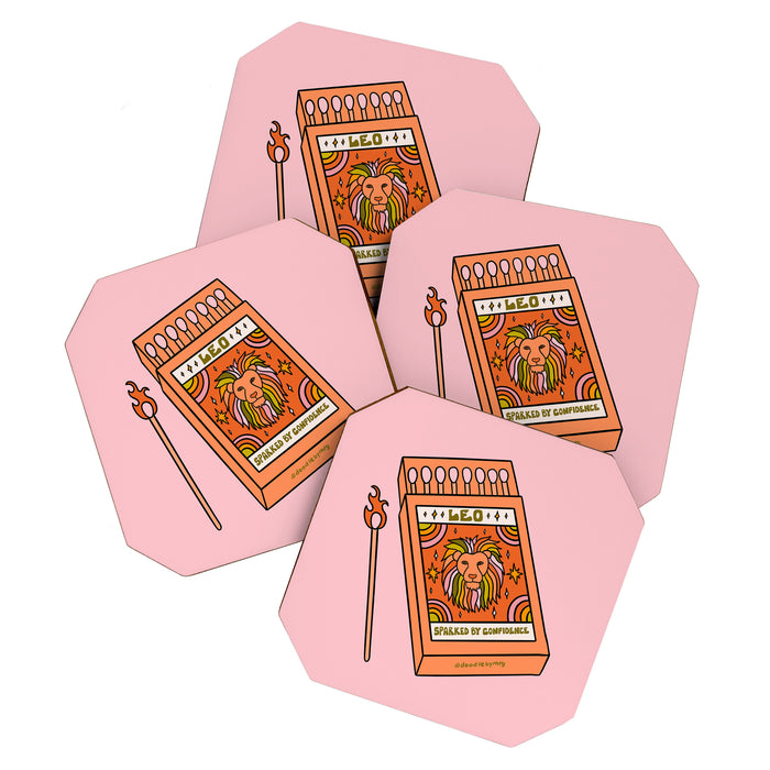 Leo Matchbox Coaster Gallery Image 1