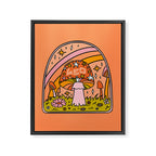 Leo Mushroom Framed Canvas Print Gallery Image 8