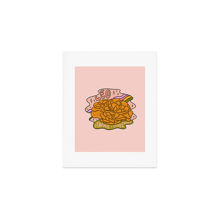 Leo Mushroom Art Print Gallery Image 1