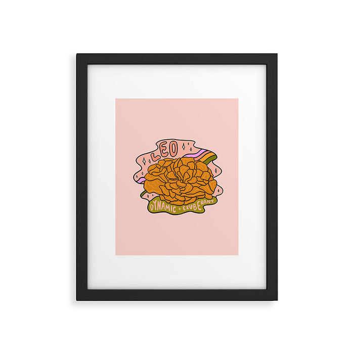 Leo Mushroom Framed Art Print Gallery Image 1