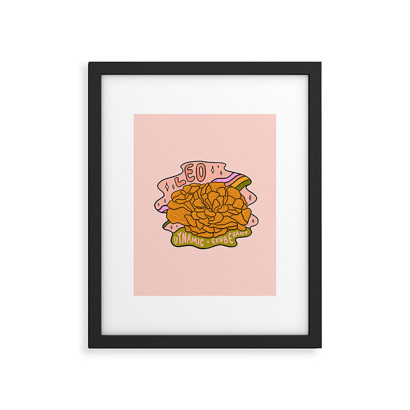 Leo Mushroom Framed Art Print Gallery Image 6