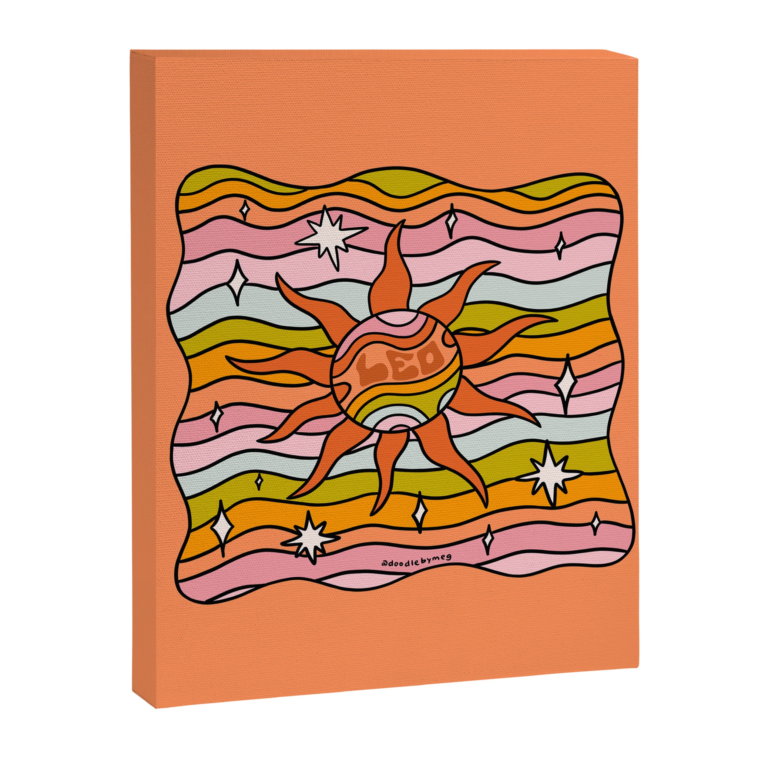 Leo Planet Canvas Print Gallery Image 8