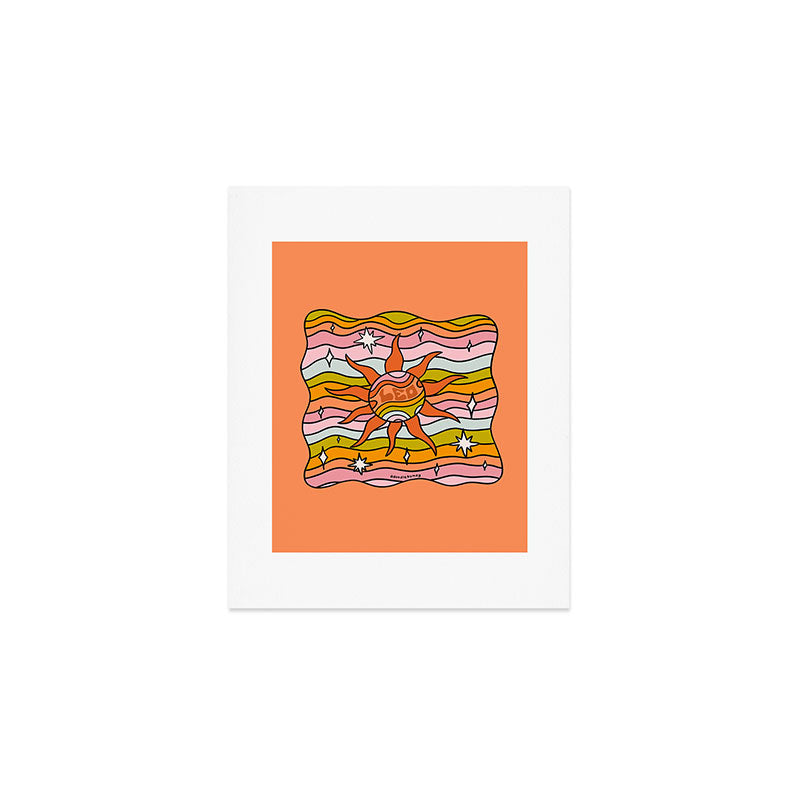 Leo Planet Art Print Gallery Image 1