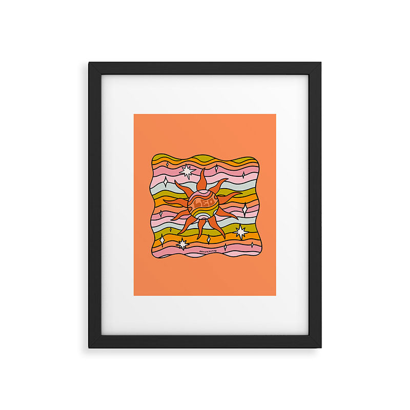 Leo Planet Framed Art Print Gallery Image 6