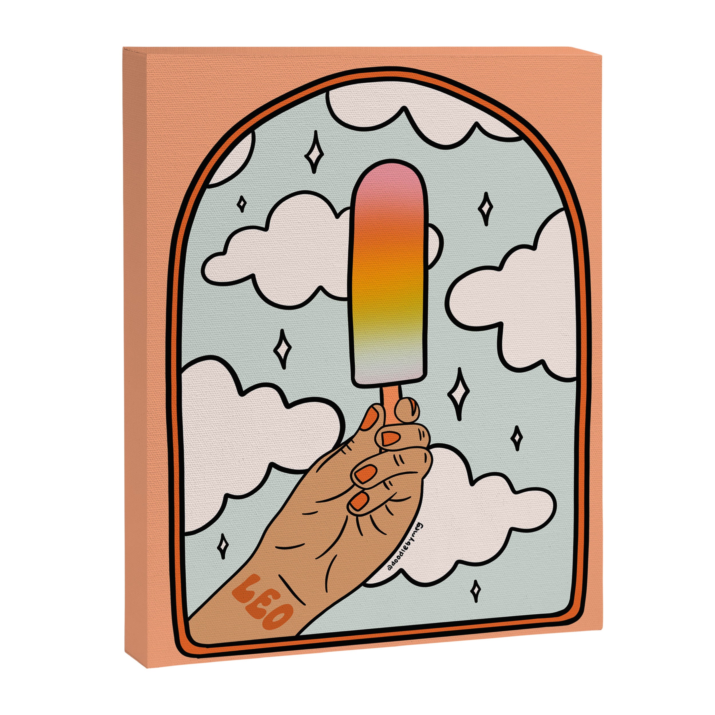 Leo Popsicle Canvas Print Gallery Image 8