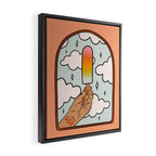 Leo Popsicle Framed Canvas Print Gallery Image 2