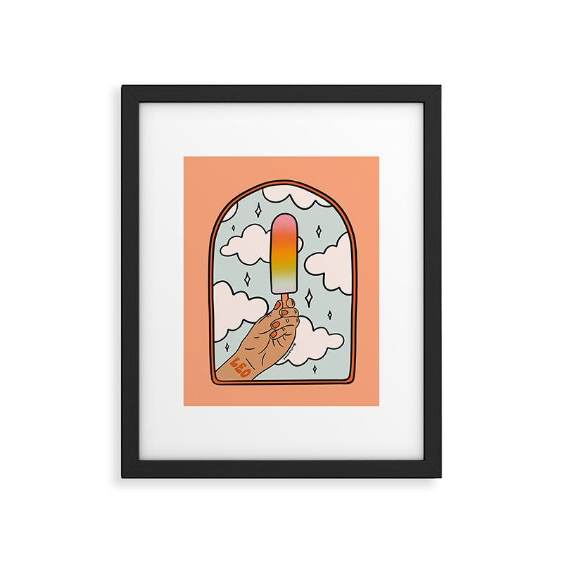 Leo Popsicle Framed Art Print Gallery Image 6