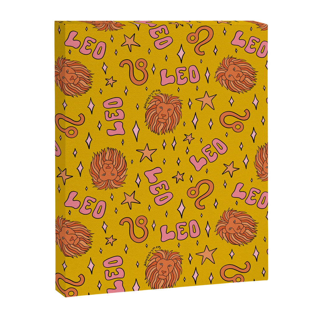 Leo Print Canvas Print Gallery Image 8
