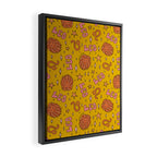 Leo Print Framed Canvas Print Gallery Image 2