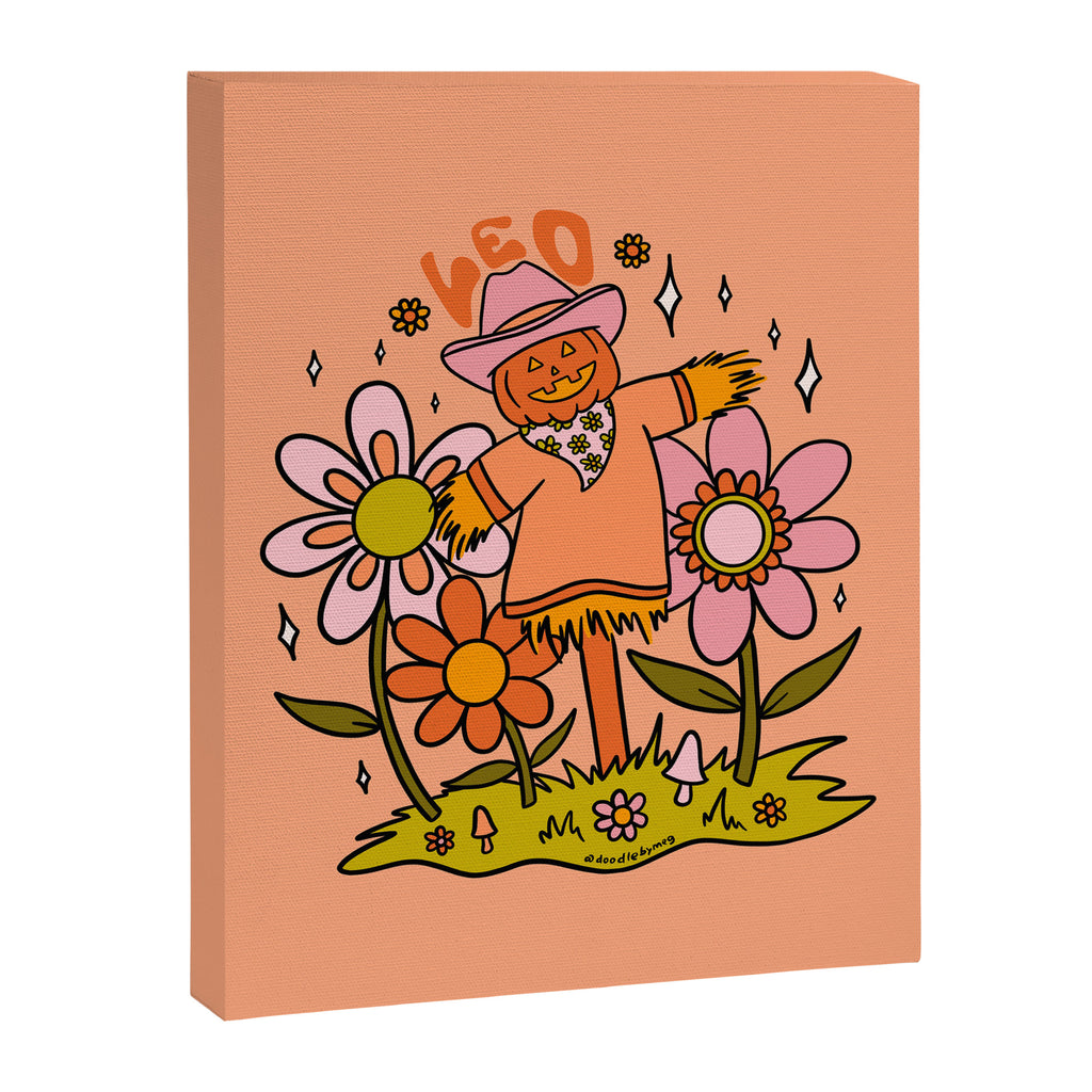 Leo Scarecrow Canvas Print Gallery Image 8