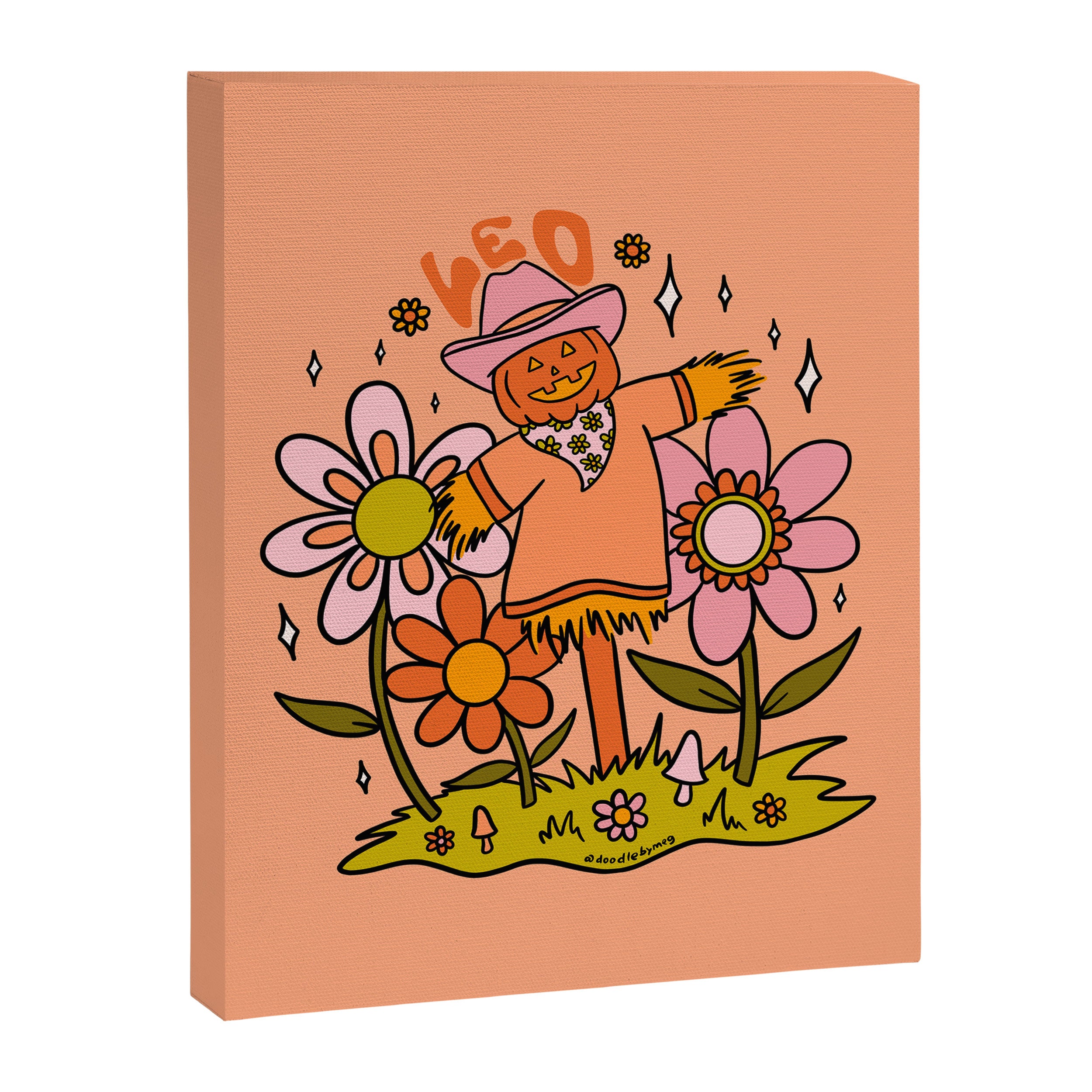 Leo Scarecrow Canvas Print Gallery Image 8