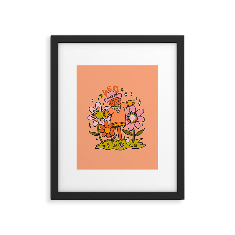Leo Scarecrow Framed Art Print Gallery Image 6