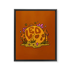 Leo Skull Framed Canvas Print Gallery Image 8